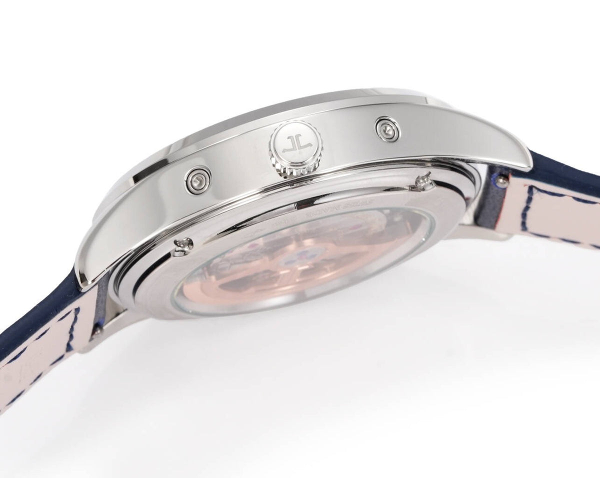Jaeger-LeCoultre Master Calendar Moon Phase Automatic Watch 40mm Genuine Leather Strap