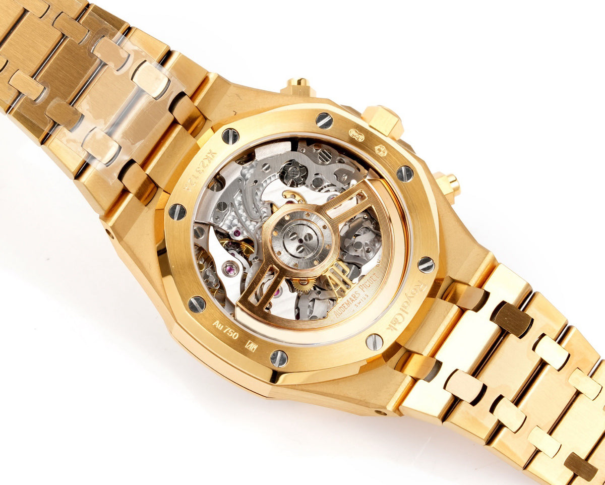 Audemars Piguet Royal Oak 26240 41MM | Cal.4401 Column‑Wheel Chronograph Gold Watch