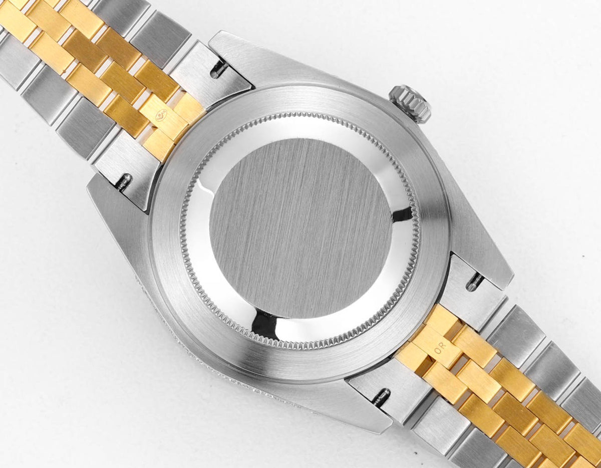 Rolex MS Factory Datejust 41mm Full‑Paved Diamond Watch 904L Steel 3235 Automatic Movement Rainbow Bezel