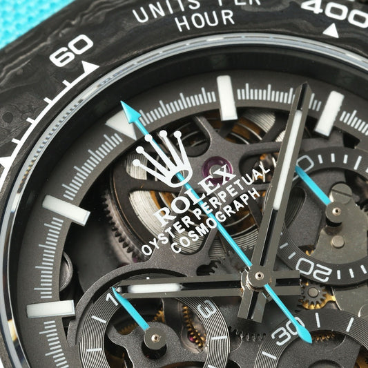 Rolex Diw Carbon Skeleton Chronograph
