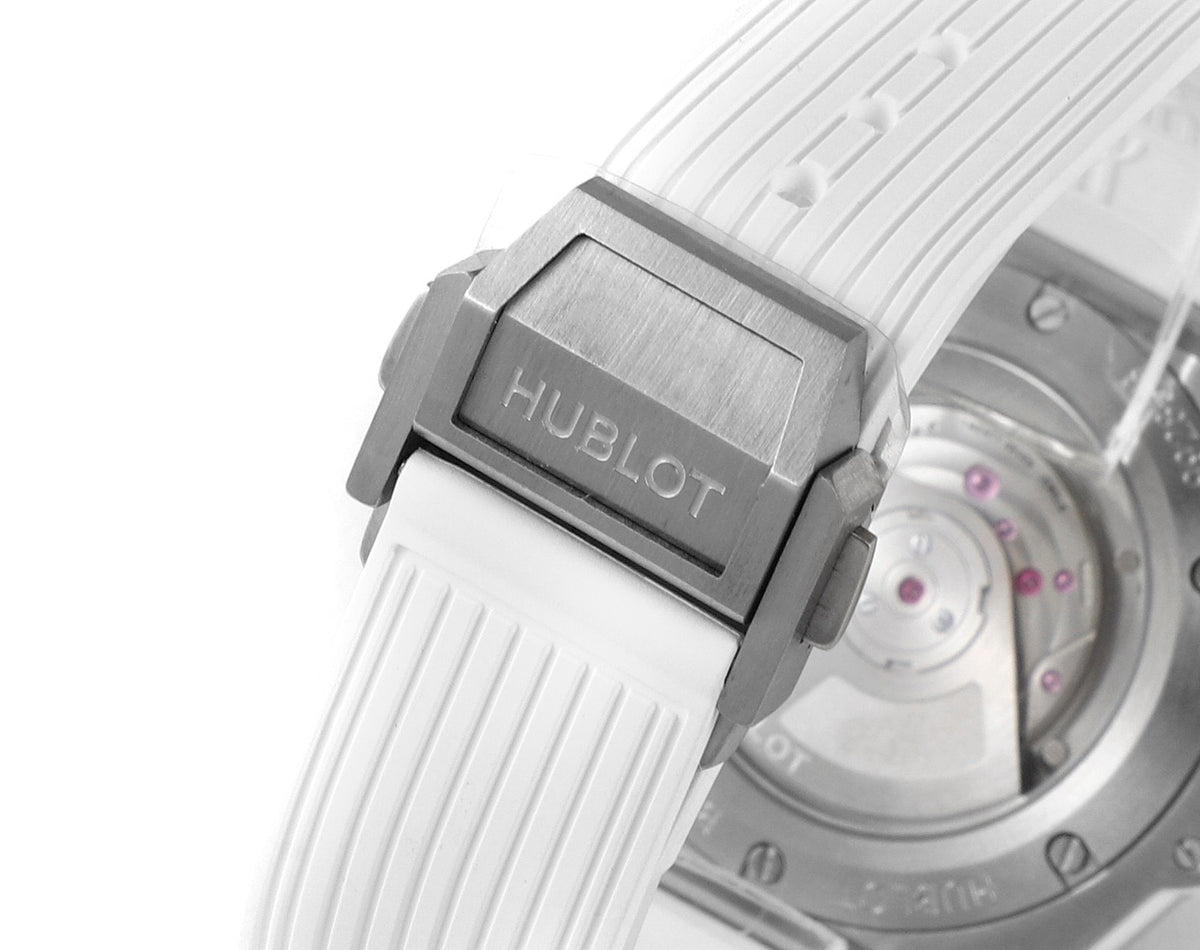 Hublot Big Bang 39mm Steel Diamond Bezel Automatic Ladies Watch