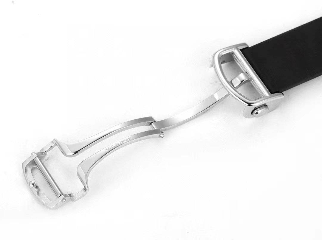 Cartier Santos Rubber Strap | THB Factory 39.8mm Automatic Watch