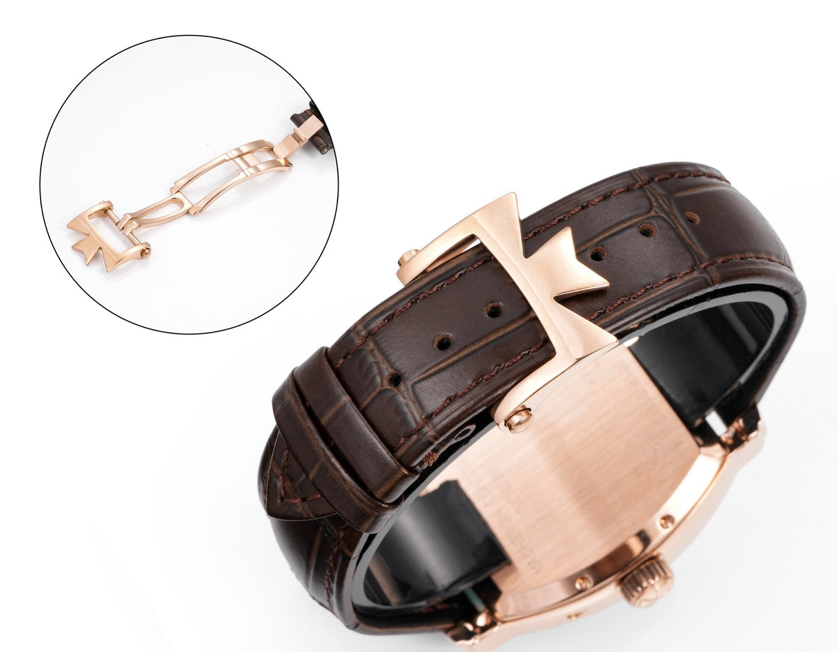Vacheron Constantin Malte Super Clone Watch | Cal.1222 Movement, Dual Time, Power Reserve, 60M Waterproof