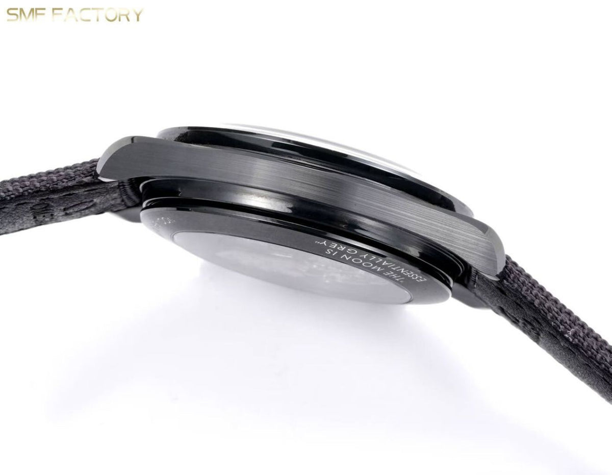 Omega Speedmaster Dark Side of the Moon SMF RW6 Top‑Grade Manual Chronograph Watch Genuine Ceramic Case