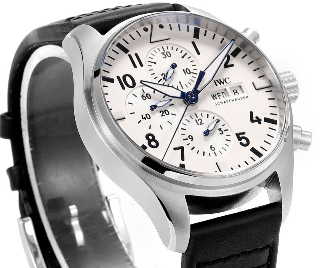 IWC Portuguese Chronograph Watch, New Men's Wristwatch for Business & Daily Wear
