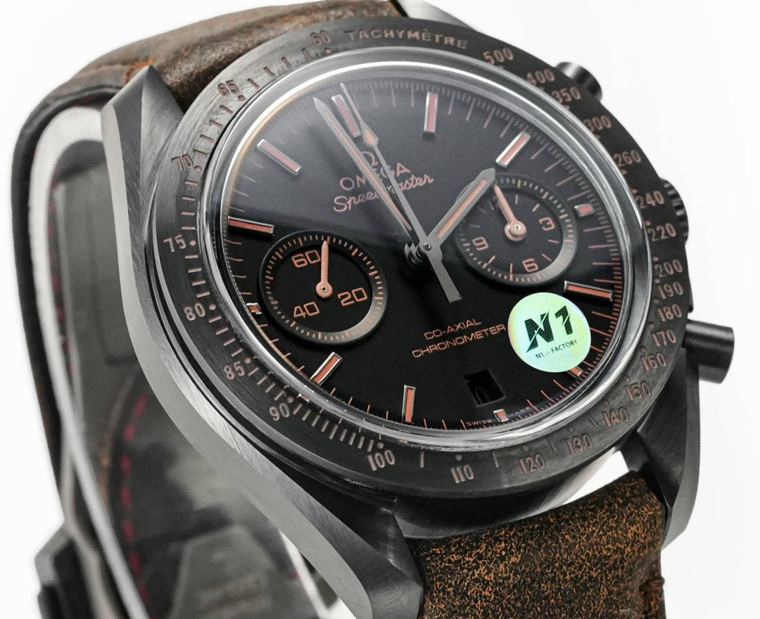 Omega Speedmaster Dark Side of the Moon Full Ceramic Chronograph | N1 Factory Cal.9300 Automatic Watch 44.25mm