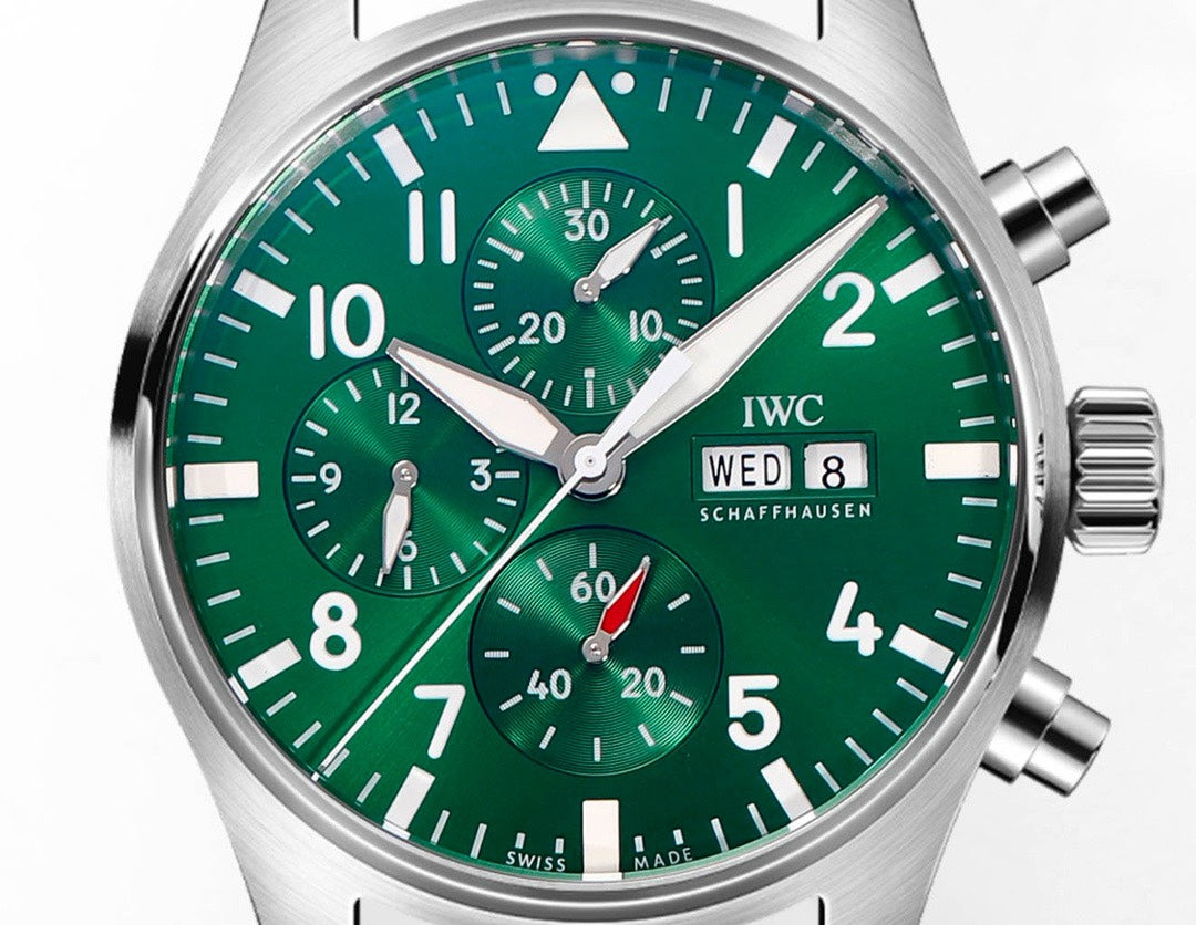 IWC Portuguese Chronograph Watch, New Men's Wristwatch for Business & Daily Wear