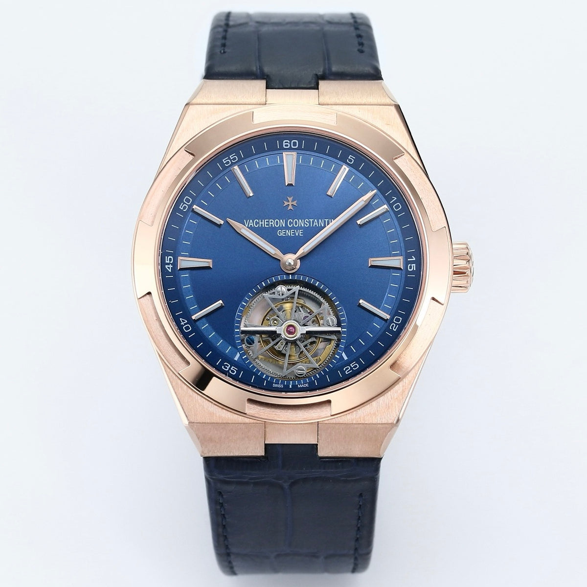 Vacheron Constantin Overseas Tourbillon 42.5mm Blue Dial Automatic Watch