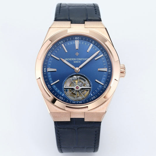 Vacheron Constantin Overseas Tourbillon 42.5mm Blue Dial Automatic Watch