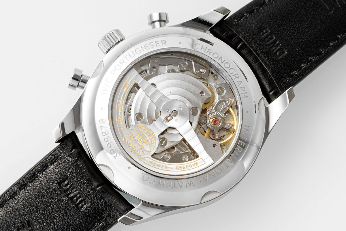 IWC Da Vinci Chronograph Watch 42mm | Modified Cal.89361 Integrated Movement Full Working Functions