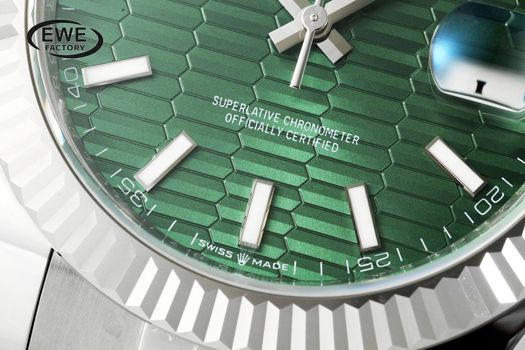 Rolex EWE Factory Datejust 41mm Men Watch, 3235 Automatic Movement, 904L Steel