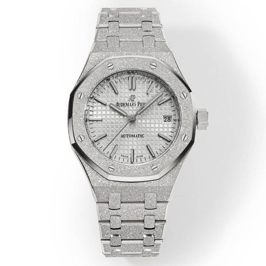 Audemars Piguet Royal Oak 37mm 15454 Frosted Gold Ladies Automatic Watch