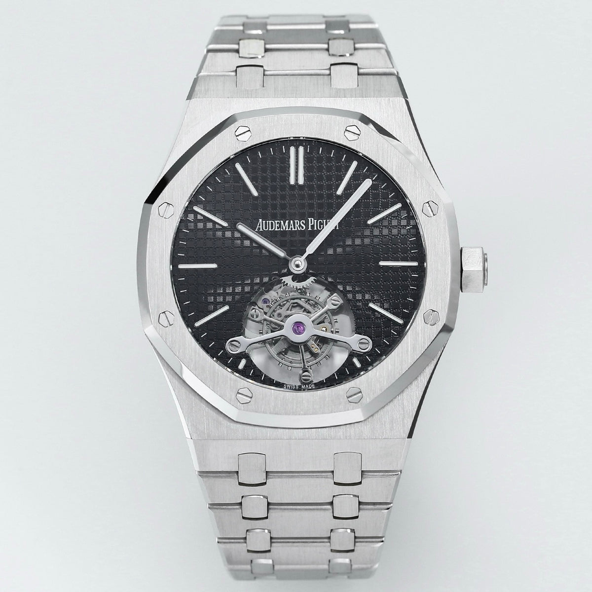 Audemars Piguet Royal Oak Tourbillon 41mm Evolutive Tapisserie Dial Automatic Watch