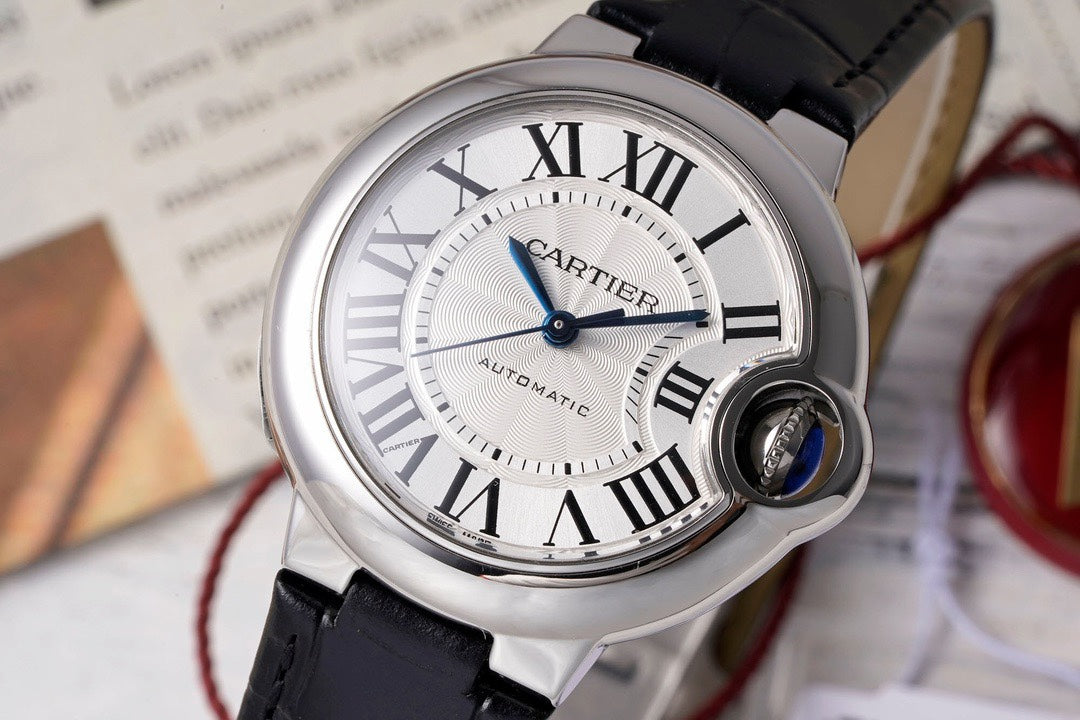 Cartier Ballon Bleu AF Upgraded 33mm Women Automatic Wristwatch