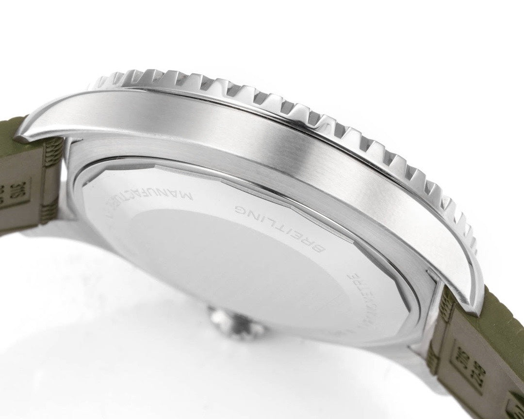 BREITLING Superocean 42mm Dive Watch, GR Factory Version Luminous Dial Ceramic Bezel Rubber Strap Multiple Colors