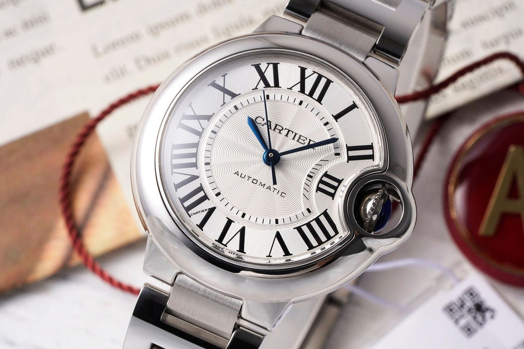 Cartier Ballon Bleu AF Upgraded 33mm Women Automatic Wristwatch