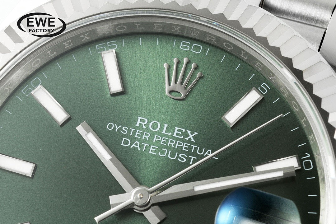 Rolex EWE Factory Datejust 41mm Men Watch, 3235 Automatic Movement, 904L Steel