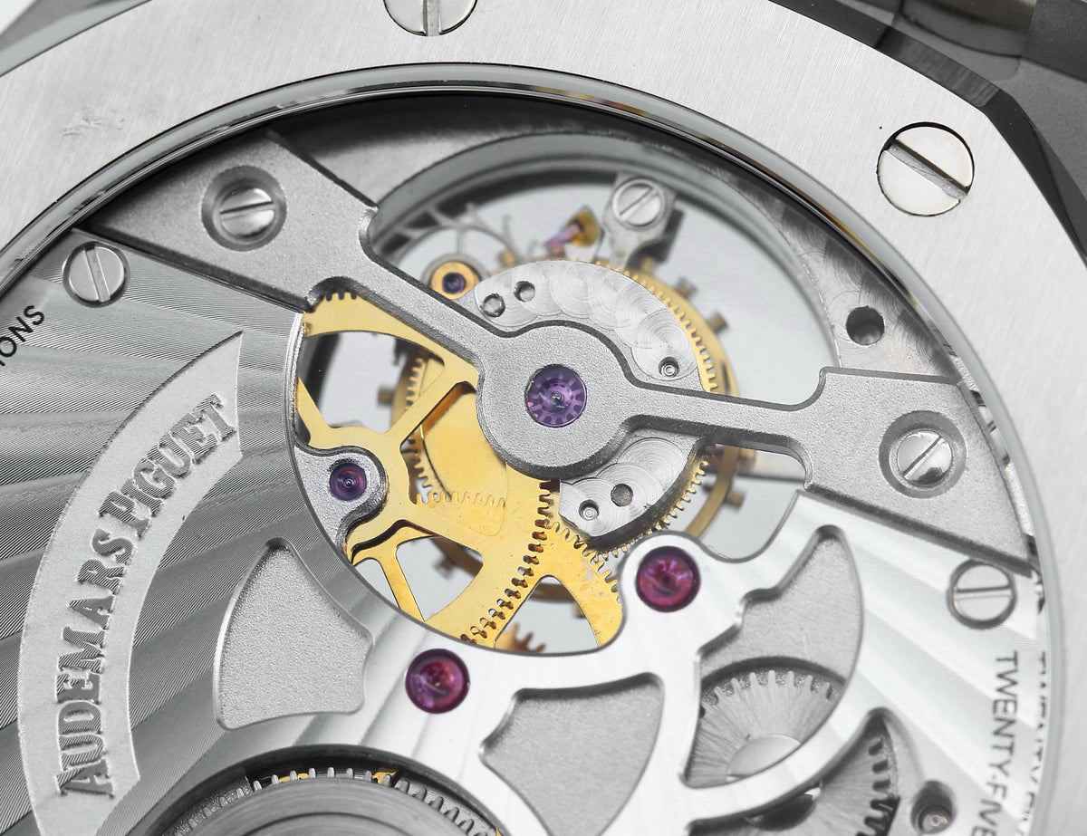 Audemars Piguet Royal Oak Tourbillon 41mm Evolutive Tapisserie Dial Automatic Watch