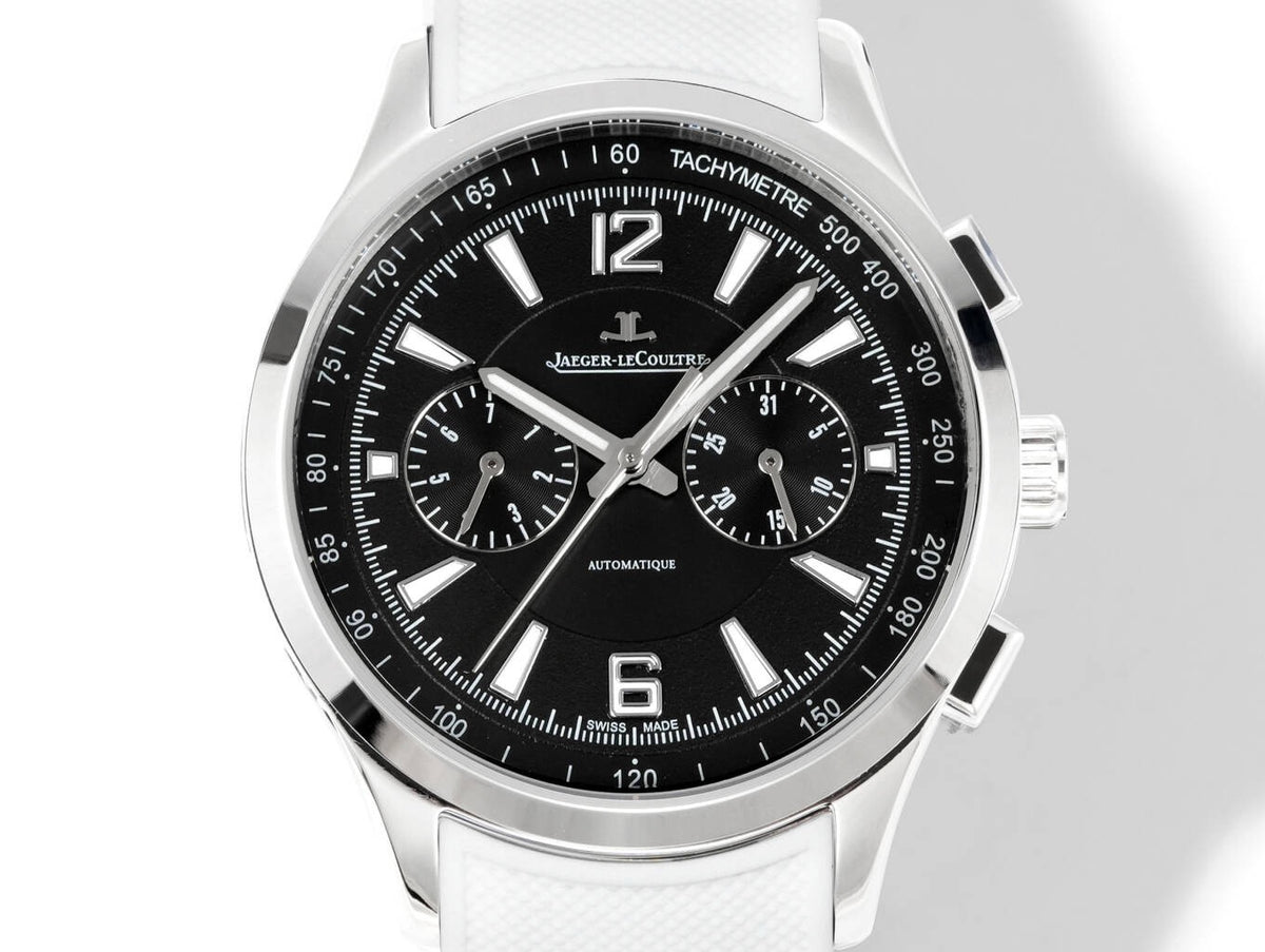 Jaeger-LeCoultre Polaris Chronograph Automatic Watch 42mm Rubber Strap
