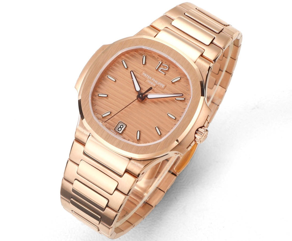 Patek Philippe Nautilus 7118 Ladies Watch 35mm | Custom Cal.324SC