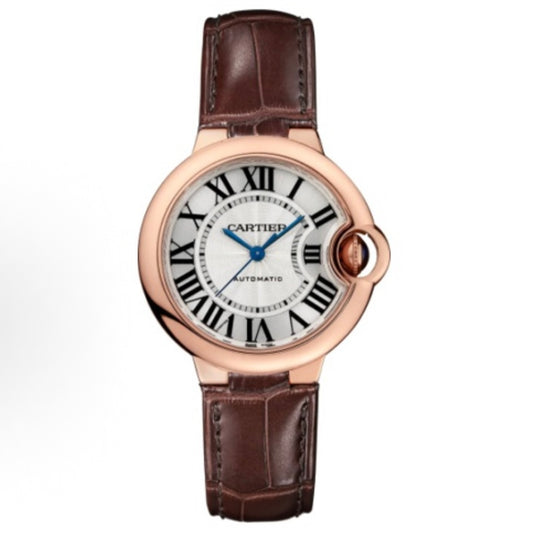 Cartier Ballon Bleu AF Upgraded 33mm Women Automatic Wristwatch