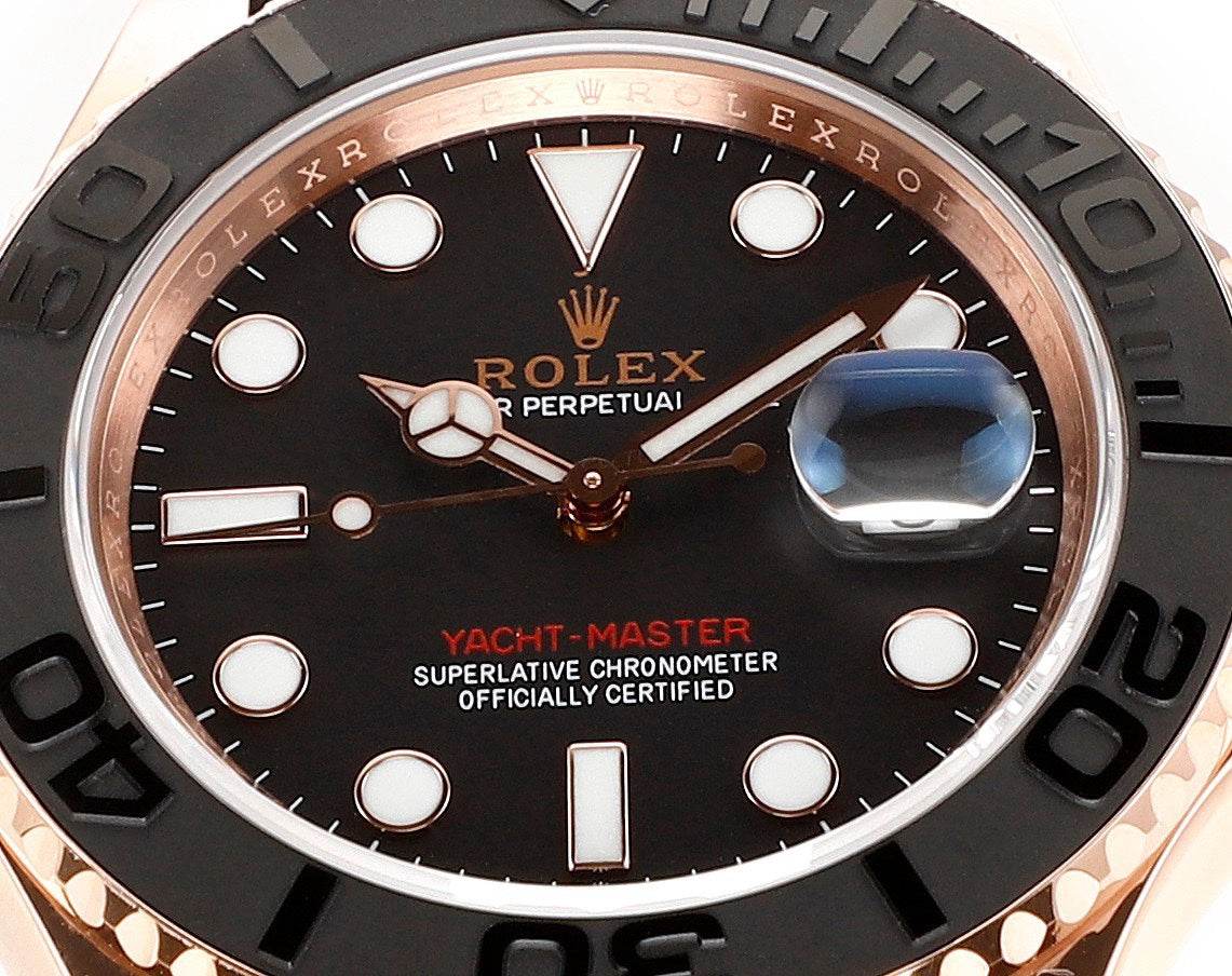 Rolex MS Factory Yacht‑Master 42mm 904L Steel 3235 Blue Hairspring Automatic Watch Oysterflex Rubber Strap