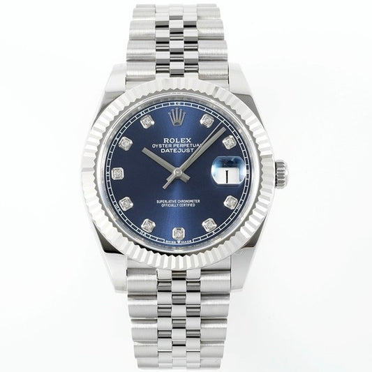 Rolex EWE Factory Datejust 41mm Men Watch, 3235 Automatic Movement, 904L Steel