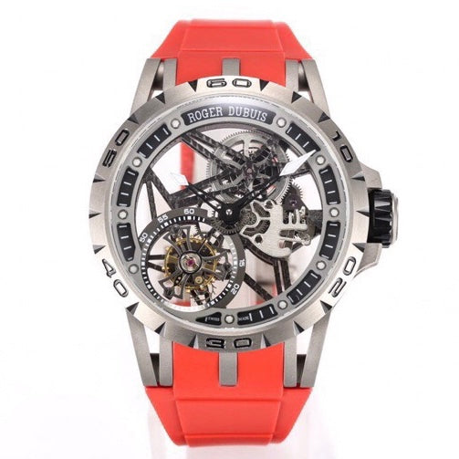 Roger Dubuis Titanium Skeleton Tourbillon Watch