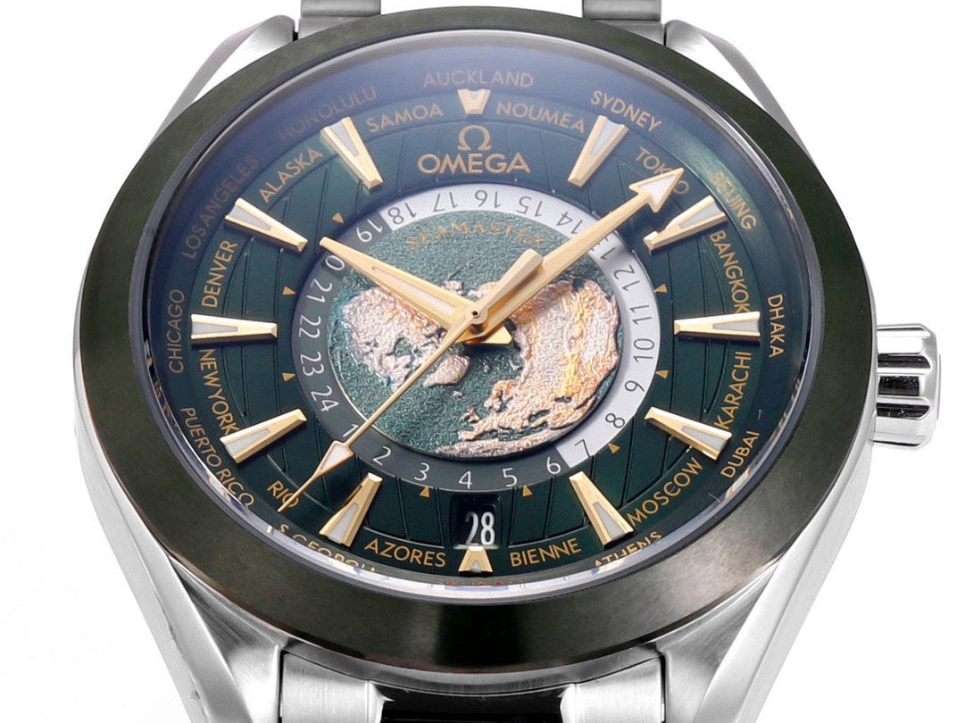 OMEGA Seamaster Worldtimer 43mm Cal.8938 Automatic Watch N1 V2 Upgrade Version