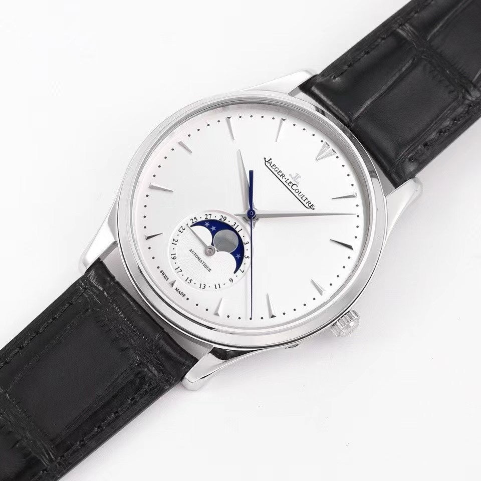 Jaeger-LeCoultre Master Ultra Thin Moon Automatic Watch, Multiple Dial & Case Color Options