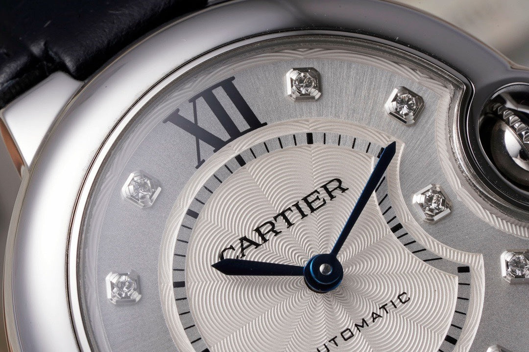 Cartier Ballon Bleu AF Upgraded 33mm Women Automatic Wristwatch