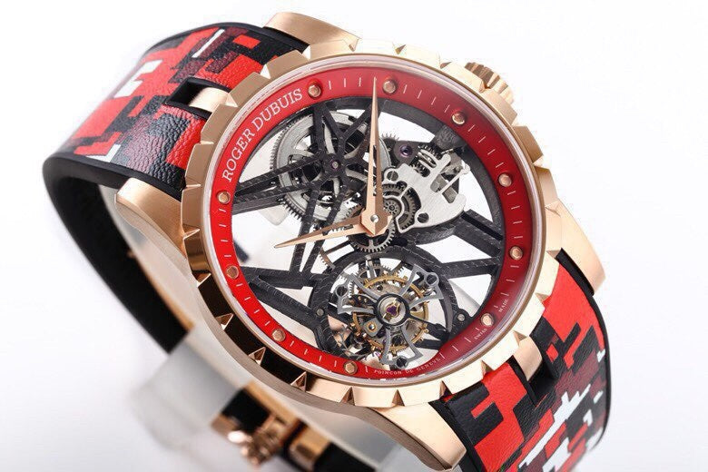 Roger Dubuis RDDBEX0938 Skeleton Tourbillon Watch