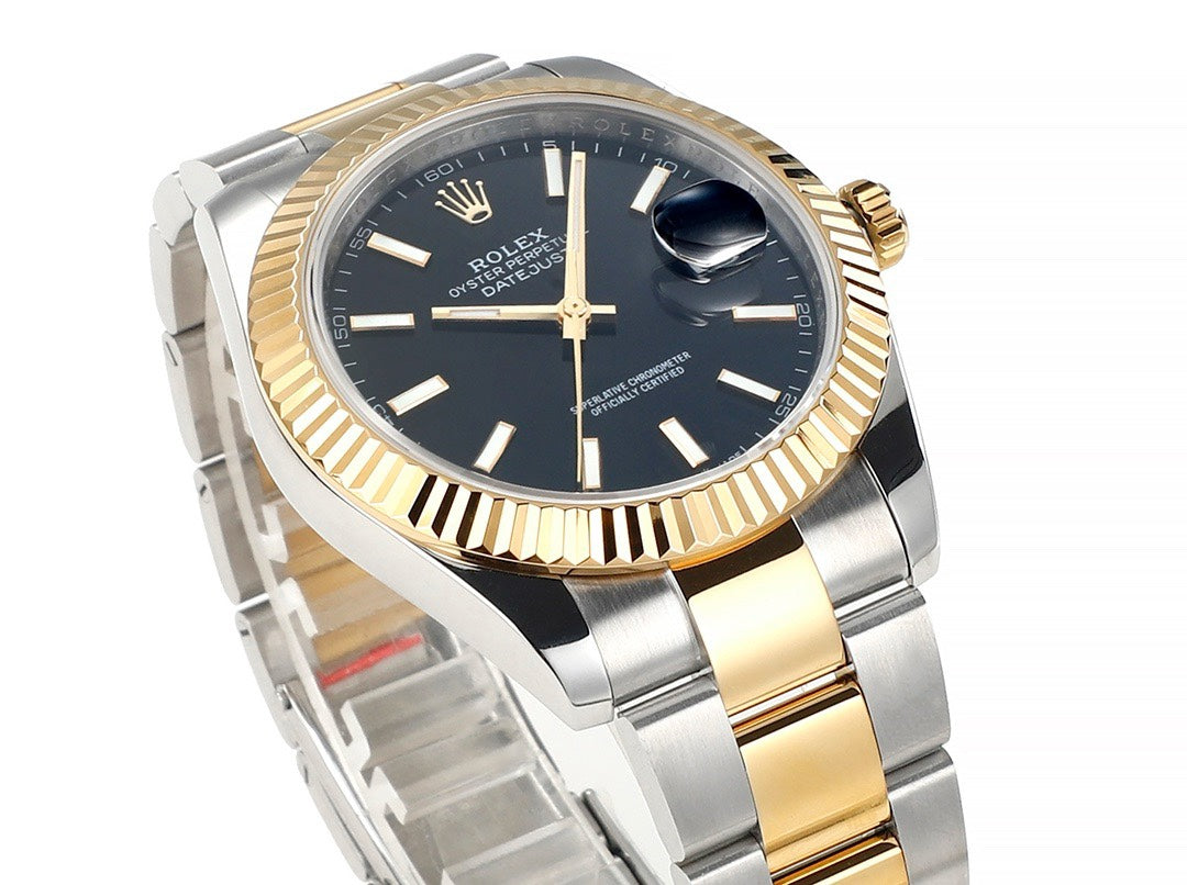 Rolex Datejust 41mm Automatic Watch 3235 Movement 72‑Hour Power Reserve Fluted Bezel