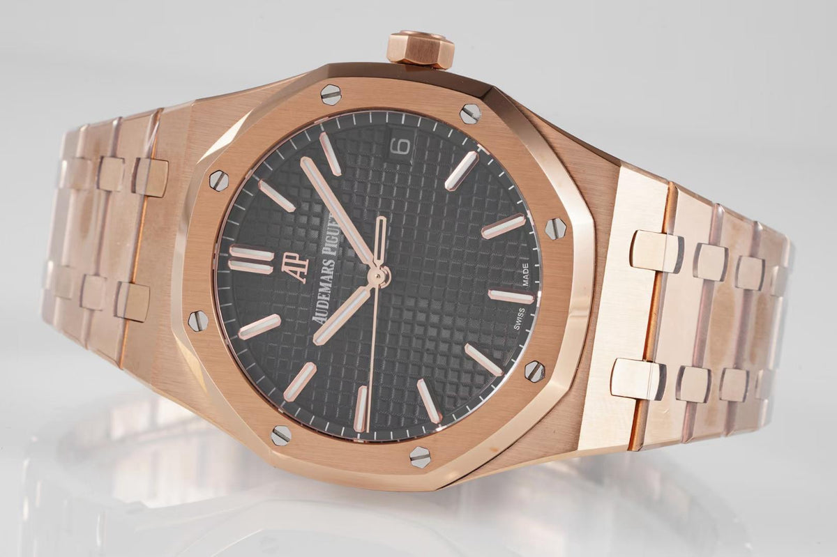 Audemars Piguet Royal Oak 15500 41mm Automatic Watch Modified Cal.4302 Movement