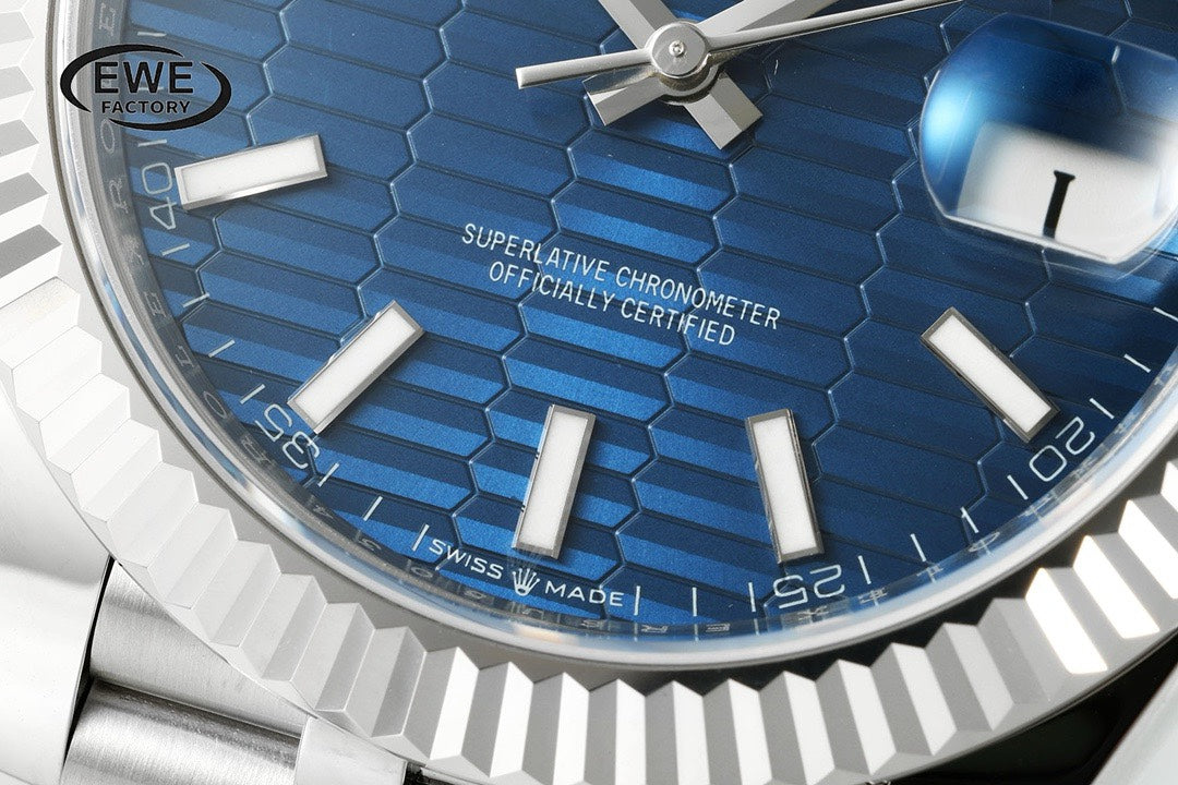 Rolex EWE Factory Datejust 41mm Men Watch, 3235 Automatic Movement, 904L Steel
