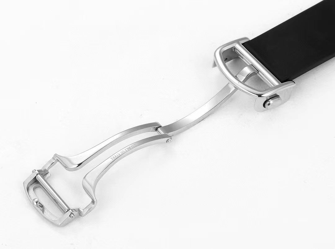 Cartier Santos Rubber Strap | THB Factory 39.8mm Automatic Watch