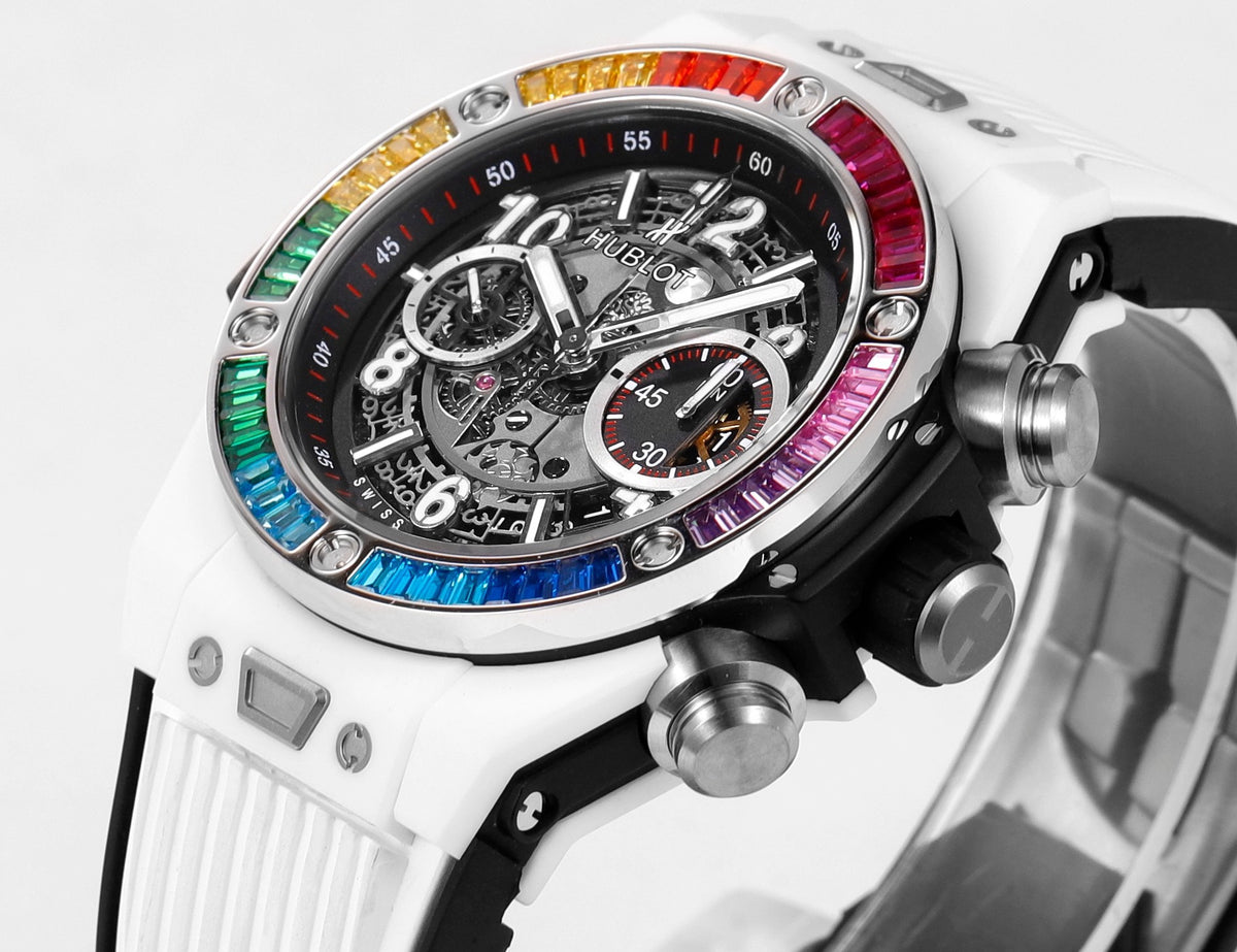 Hublot Big Bang Unico Color‑Ceramic Chronograph Watch 45mm
