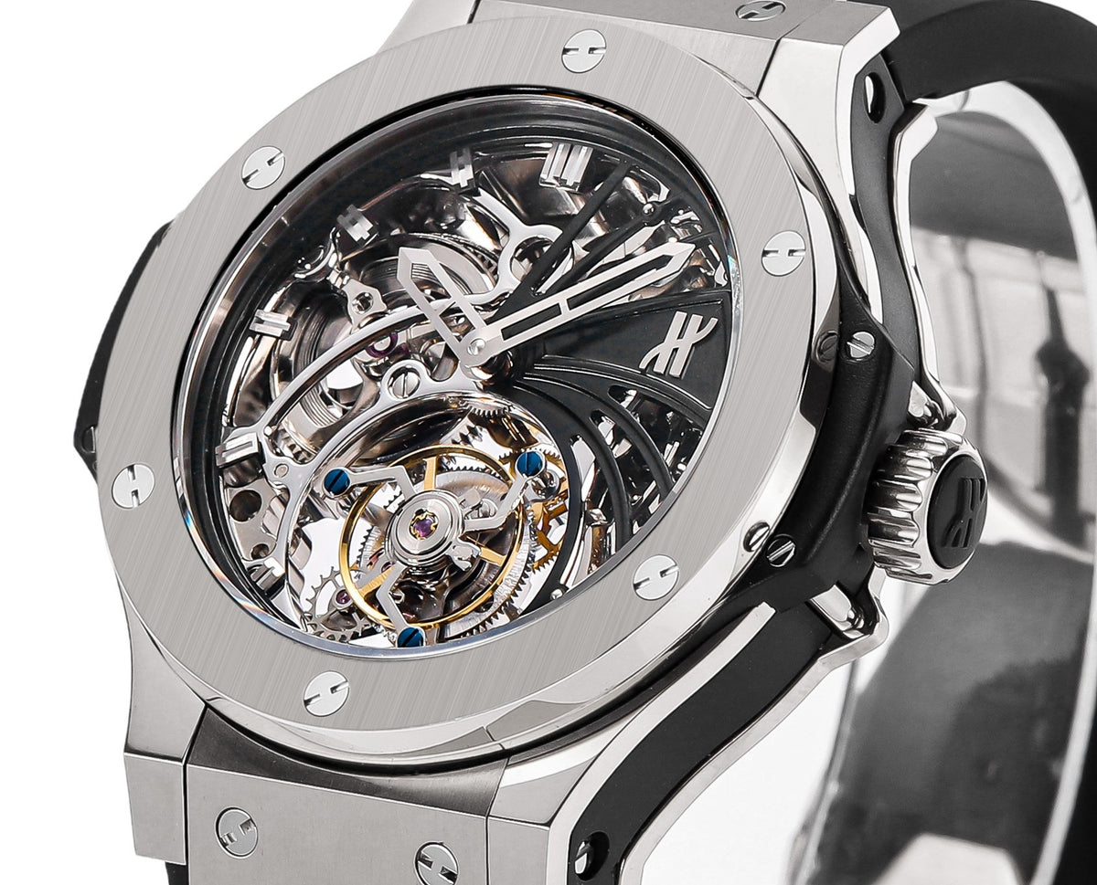 Hublot Big Bang V4 Upgraded True Tourbillon Watch 1:1 Super Clone