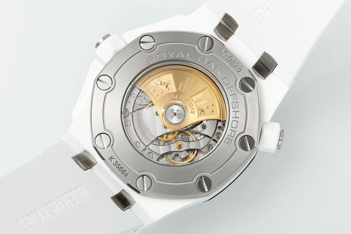 Audemars Piguet Royal Oak Offshore APS‑Factory 15707CE White‑Ceramic Automatic Dive Watch
