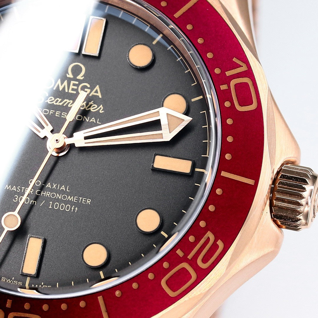 OMEGA Seamaster ER Upgraded Titanium Bronze Gold 007 Watch