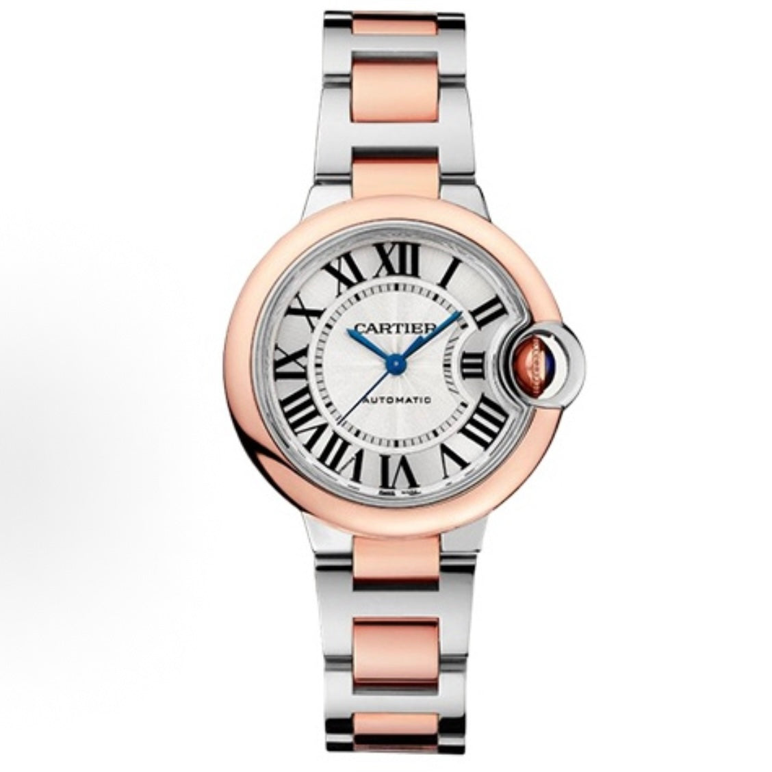 Cartier Ballon Bleu AF Upgraded 33mm Women Automatic Wristwatch