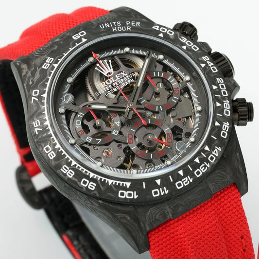 Rolex Diw Carbon Skeleton Chronograph