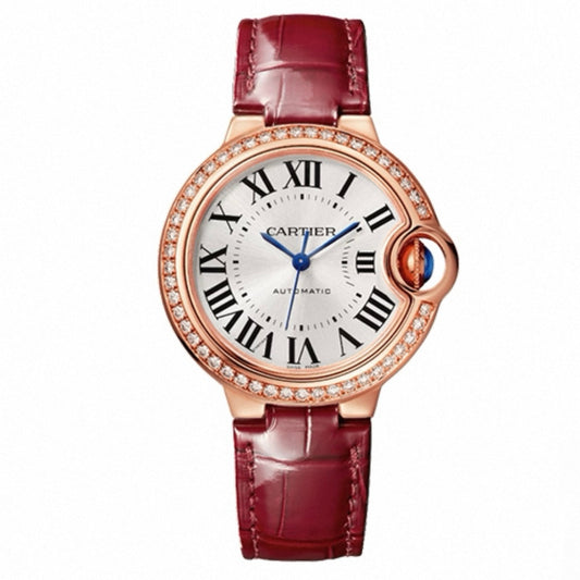Cartier Ballon Bleu AF Upgraded 33mm Women Automatic Wristwatch