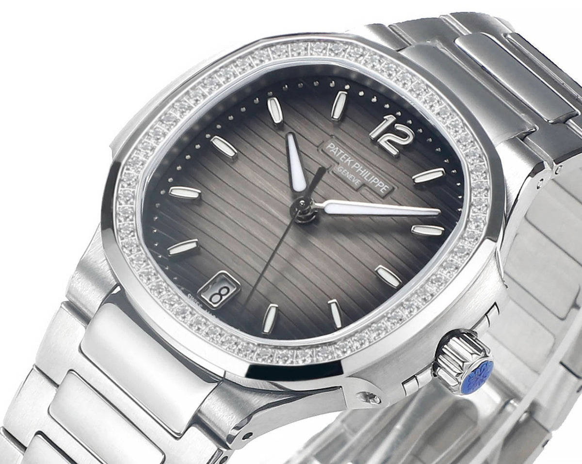 Patek Philippe Nautilus 7118 Ladies Watch 35mm| Custom Cal.324SC