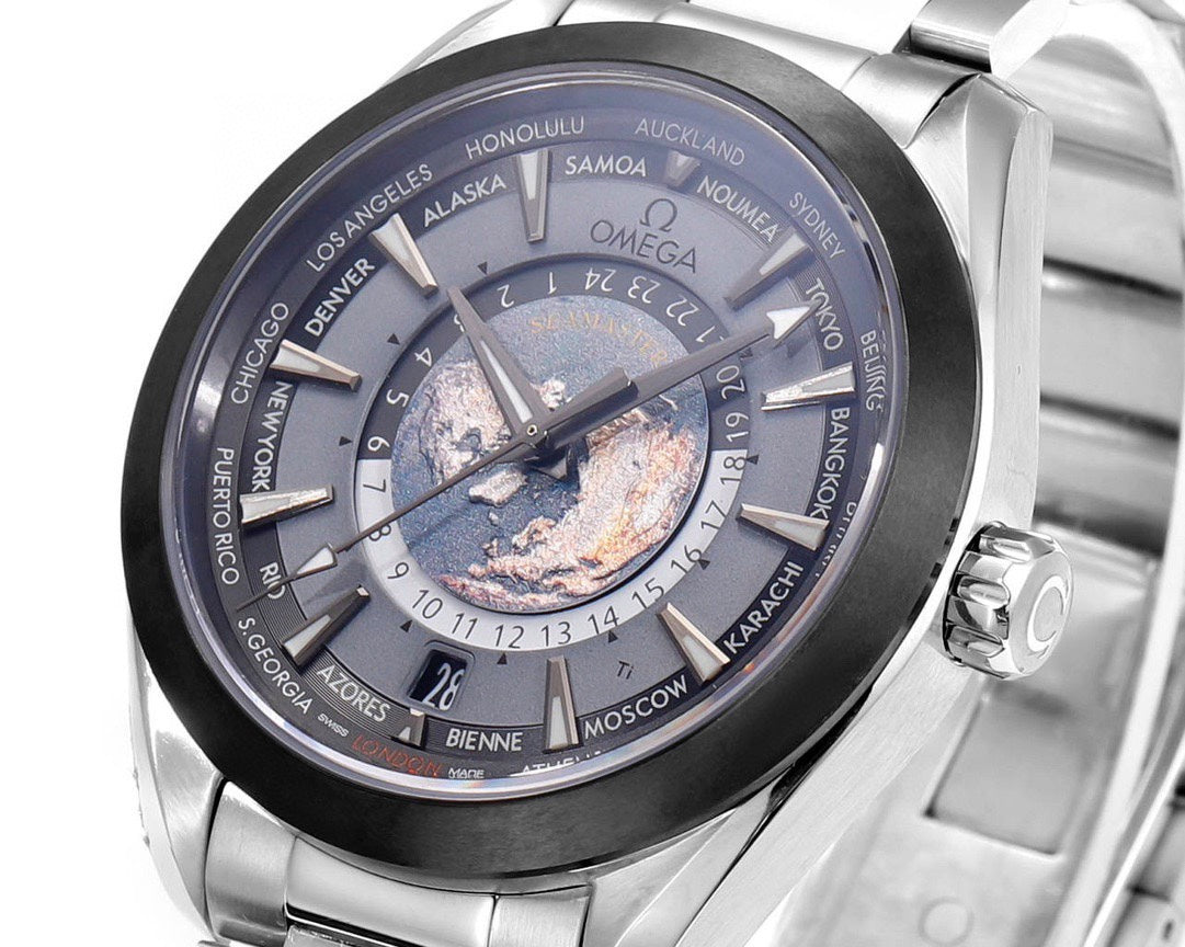 OMEGA Seamaster Worldtimer 43mm Cal.8938 Automatic Watch N1 V2 Upgrade Version