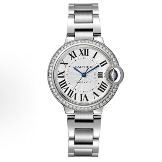 Cartier Ballon Bleu AF Upgraded 33mm Women Automatic Wristwatch