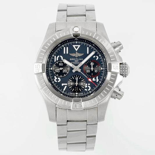 BREITLING Avenger B01 Chronograph 45mm Pilot Watch | BLS Factory Cal.B01 Modified Movement