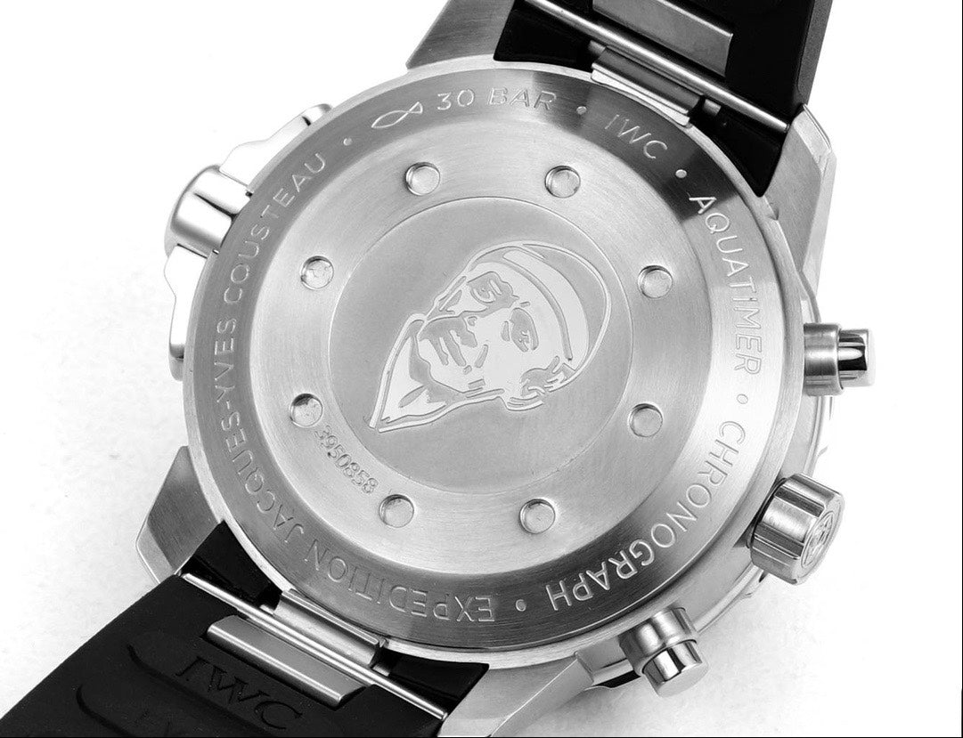 IWC Aquatimer Chronograph Watch 44mm | Quick Release Fluororubber Strap