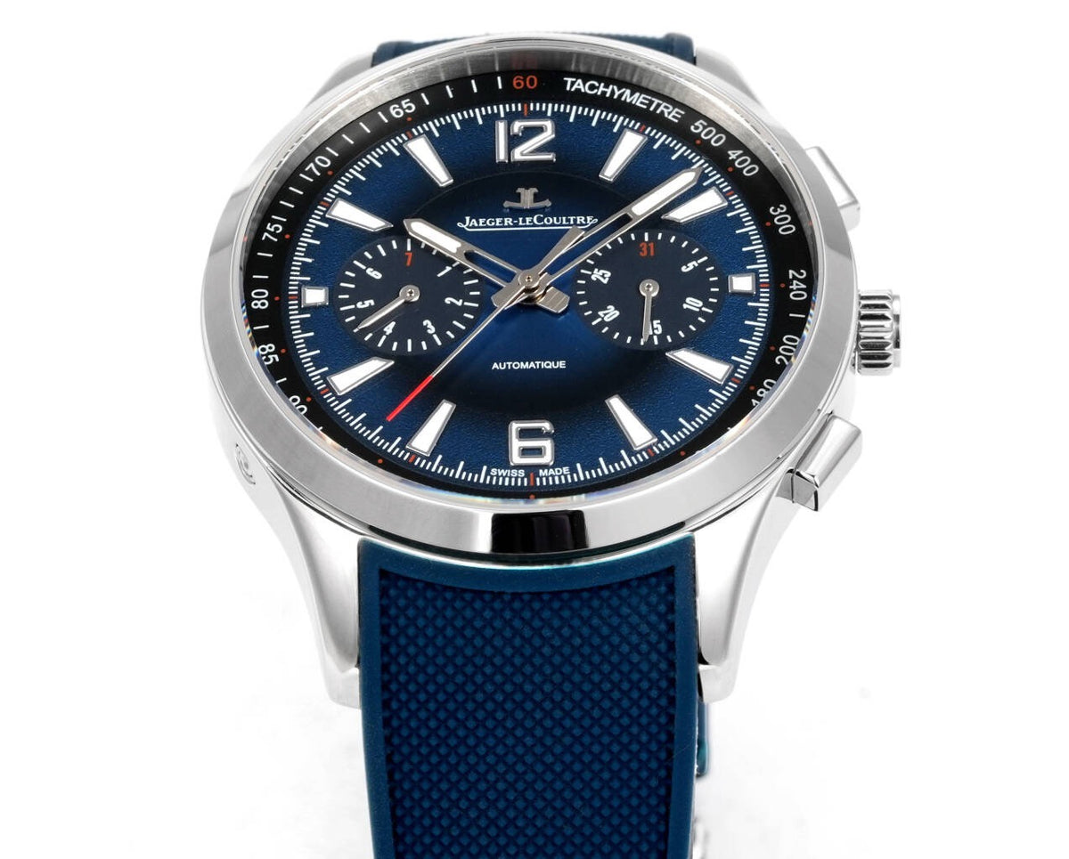 Jaeger-LeCoultre Polaris Chronograph Automatic Watch 42mm Rubber Strap