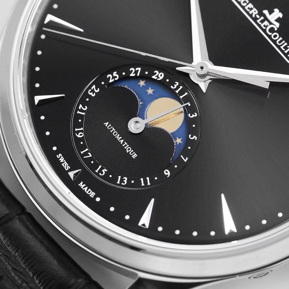 Jaeger-LeCoultre Master Ultra Thin Moon Automatic Watch, Multiple Dial & Case Color Options